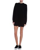 T By Alexander Wang Crew Neck Sweater Dress - Lyst