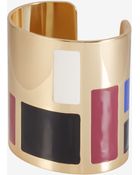 French Connection Large Enamel Cuff - Lyst