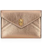 Alexander McQueen Envelope Card Holder - Lyst