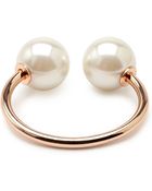 Forever 21 Faux Pearl Cuff - Lyst
