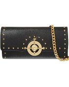Versus Versus Saffiano Leather Clutch Bag - Lyst