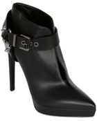 Sergio Rossi 120Mm Calf Belted Boots - Lyst