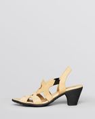 Arche Open Toe Ankle Strap Sandals Milyki Mid Heel - Lyst