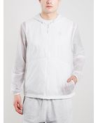 Topman Sport White Packaway Jacket - Lyst