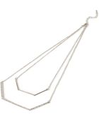Forever 21 Layered Geo Pendant Necklace - Lyst