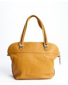 Chloé Safari Brown Leather Top Handle 'Angie' Tote - Lyst