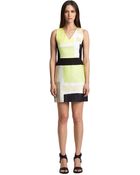 Kenneth Cole Printed Woven Dress - Lyst
