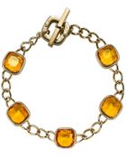 Michael Kors Gold-Tone Bracelet - Lyst