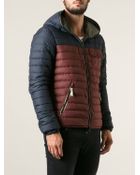 Duvetica Panelled Padded Jacket - Lyst