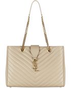 Saint Laurent Monogramme Shopper - Lyst
