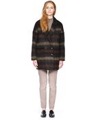 SOIA & KYO Michelle Coco Cocoon Style Wool Jacket - Lyst