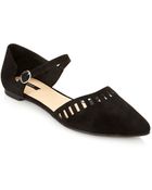 Forever 21 Pointed Cutout Flats - Lyst