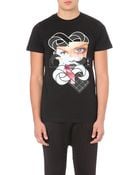 Blood Brother Face-print T-shirt - For Men - Lyst