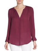 Joie Marice Silk Blouse - Lyst