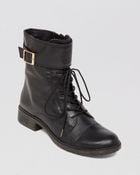 Vince Camuto Combat Boots - Taryn Lace Up - Lyst