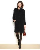 Jones New York Single-Breasted Wool-Blend Coat - Lyst