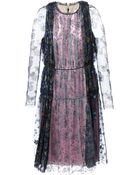 Lanvin Floral Lace Gown - Lyst