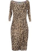 Blumarine Kneelength Dress - Lyst