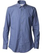Maison Margiela Classic Collar Plain Shirt - Lyst