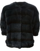 Yves Salomon 'Rex' Rabbit Fur Jacket - Lyst