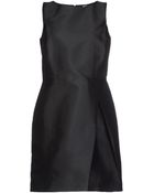 Jil Sander Navy Short Dress - Lyst