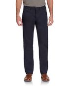 Raleigh Denim Original Thin Navy Stitch Jeans - Lyst