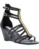 Steve Madden Nataly Chain-detail Wedge Sandals - Lyst