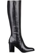 Nine West Nathanlie Leather Tall Boots - Lyst