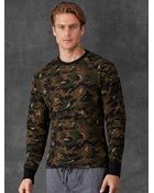 Polo Ralph Lauren Camo Long-Sleeved T-Shirt - Lyst