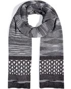 Missoni Mixed Knit Scarf - Lyst