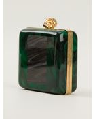 Alexander McQueen Skull Box Clutch - Lyst