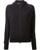 Y-3 Striped Hooded Sweatshirt - Lyst