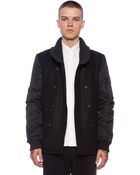 Eleven Paris Kash Peacoat - Lyst