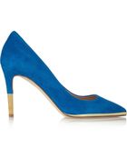 J.Crew Everly Suede Pumps - Lyst