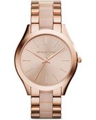 Michael Kors Slim Runway Watch, 42Mm - Lyst