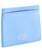 Smythson Panama Leather Card Holder - Lyst