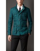 Burberry Technical Nylon Field Jacket - Lyst