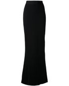 Lanvin Slim Jersey Skirt - Lyst
