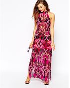 Ted Baker Printed Beach Maxi Dress - Lyst