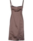 Alberta Ferretti Knee-Length Dress - Lyst
