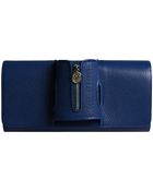 Perrin Paris Zip Clutch - Lyst
