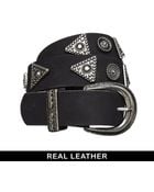 Asos Leather Western Stud Waist Belt - Lyst
