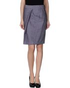 Vivienne Westwood Anglomania Knee Length Skirt - Lyst