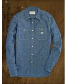 Denim & Supply Ralph Lauren Selvedge Chambray Workshirt - Lyst