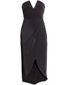 H&M Bandeau Dress - Lyst