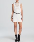 Free People Mini Dress - Solid Maribelle - Lyst