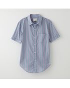Band of Outsiders Short Sleeve Button Up Shirt - Lyst