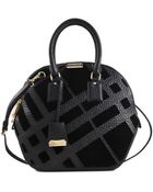 Burberry Md Orchard Signature Grain Bag - Lyst