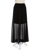 Vince Camuto Pleated Maxi Skirt - Lyst