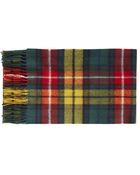 Topshop Lochcarron Lambswool Checked Scarf - Lyst